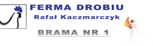 Ferma Drobiu Rafa Kaczmarczyk - projekt logo oraz baneru.